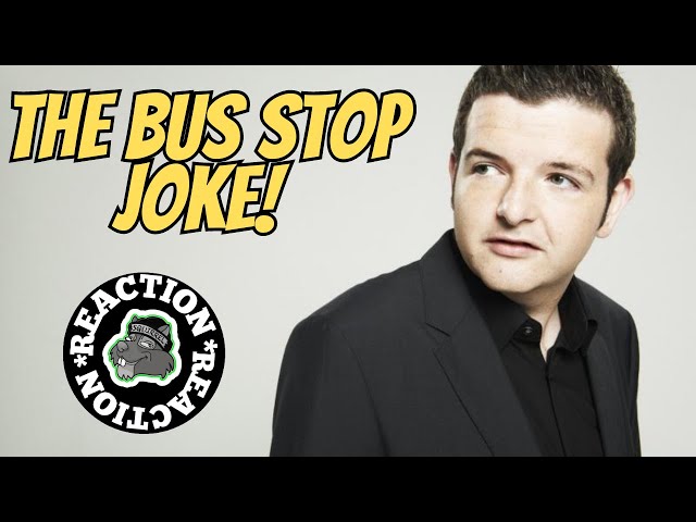 American Reacts to The Bus Stop Joke! | Kevin Bridges On Michael McIntyre's Comedy Roadshow