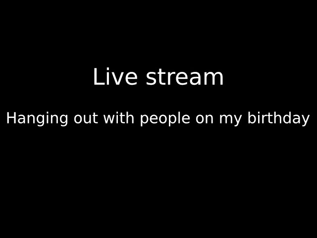Hanging out with people on my birthday in Roblox (Live stream🔴)