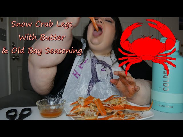 Snow Crab Legs With Old Bay Seasoning Low Carb Mukbang
