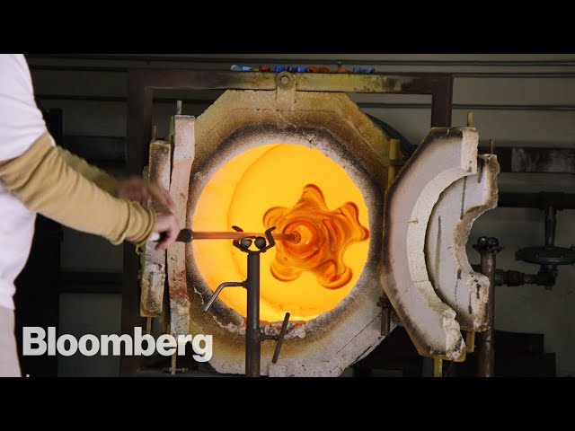 Turning Glass Into Art at 900 Degrees