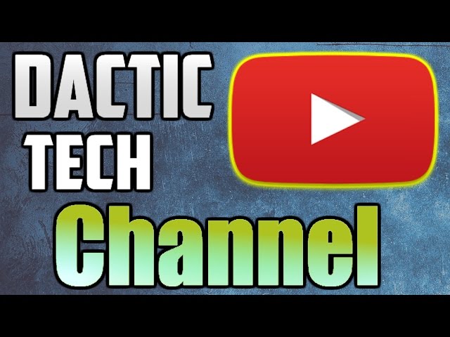 Welcome to Dactic Tech !!