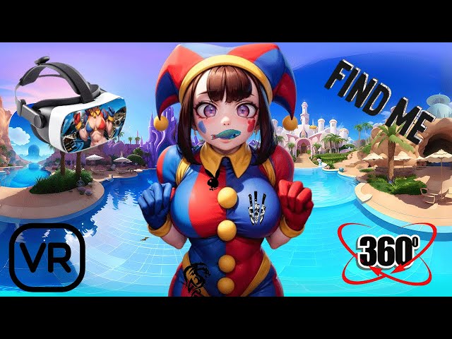 The Amazing Digital Circus  Finding Challenge 🎪 🔍 Pomni girl🔍 But it's 360° VR Part 85+