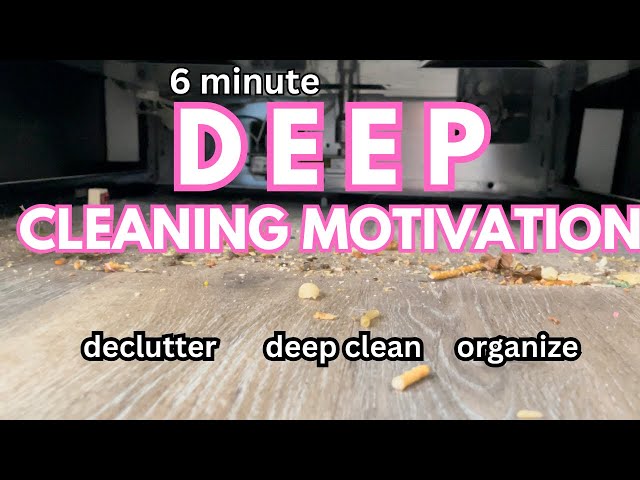 DEEP CLEANING MOTIVATION, CLEAN WITH ME, DECLUTTER, ORGANIZE, SPEED CLEANING, small house,