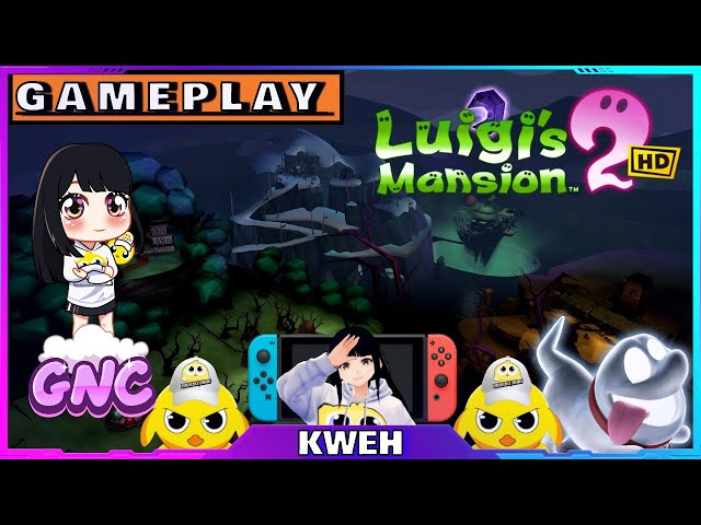 Luigi's Mansion 2 HD | GAMEPLAY #1 | NINTENDO SWITCH | Moon Heist