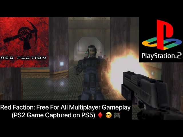 Red Faction: Free For All Multiplayer Gameplay (PS2 Game Captured on PS5) ♦️ 🤓 🎮