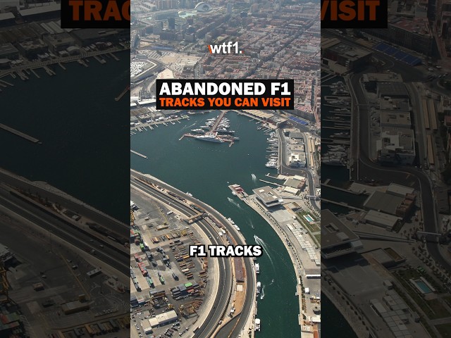 Abandoned F1 tracks you can still visit 😮