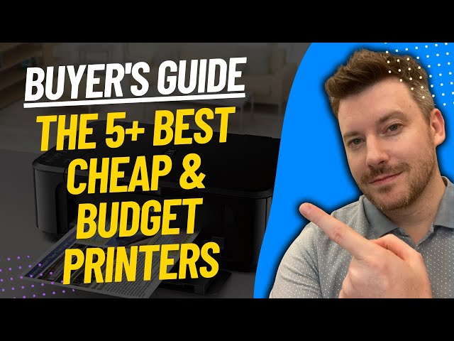 TOP 5 Best Cheap And Budget Printers - Best Budget Printer Review (2024)