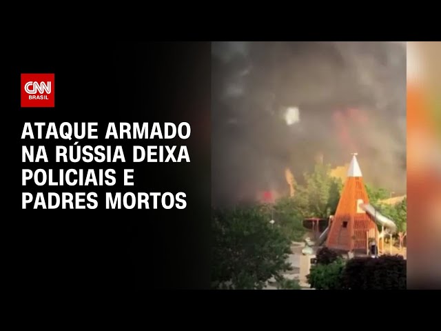 Ataque armado na Rússia deixa policiais e padres mortos | CNN NOVO DIA