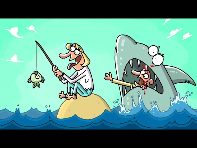 When You're STRANDED On An Island 😂 | Animated Memes | Hilarious Animated Compilations