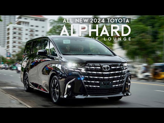 All-New 2024 Toyota Alphard Hybrid - Exterior and Interior