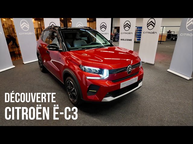 Découverte - Citroën ë-C3 : premières impressions "en vrai"...