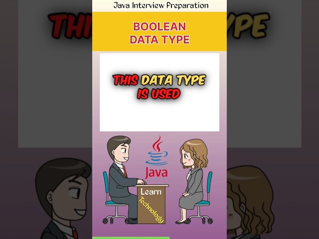 Boolean data types | #java #interview #boolean #datatypes
