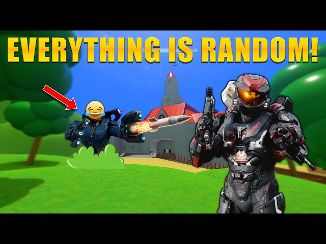 Halo Infinite but EVERYTHING is Randomized 😂