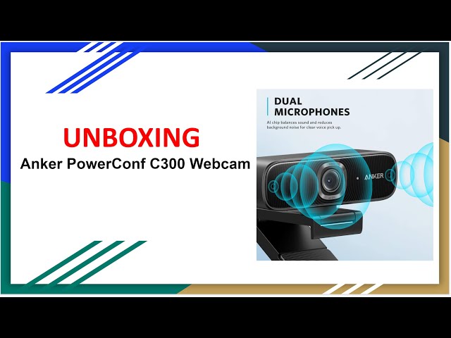 Anker PowerConf C300 1080P Webcam