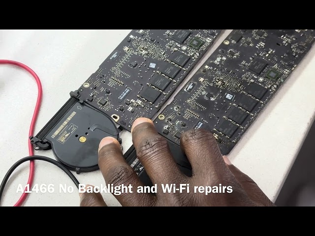 MacBook Air A1466 No power and Wi-Fi repairs
