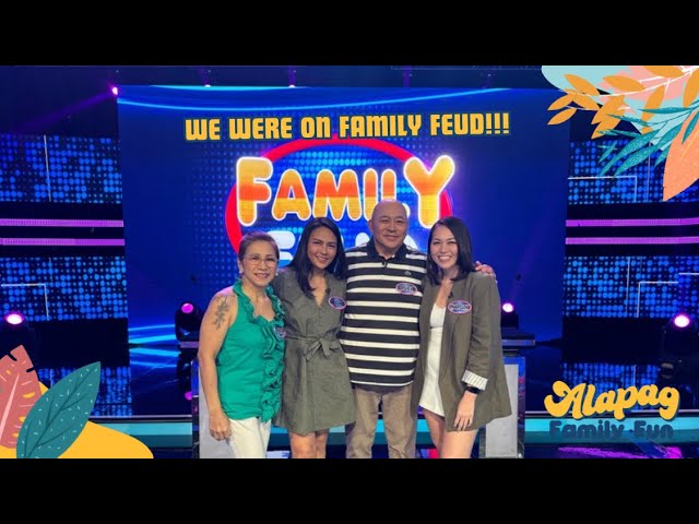Family Feud Guesting + Dada and Kuya Update | Alapag Family Fun