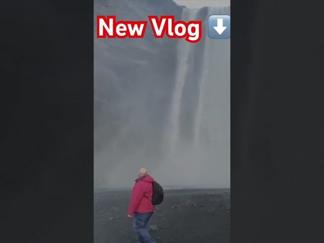 Iceland South Coast, waterfalls, Black sand beach and a Glacier