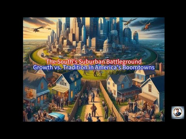 【Boss Economics World】The South's Suburban Battleground, Growth vs  Tradition in America's Boomtowns