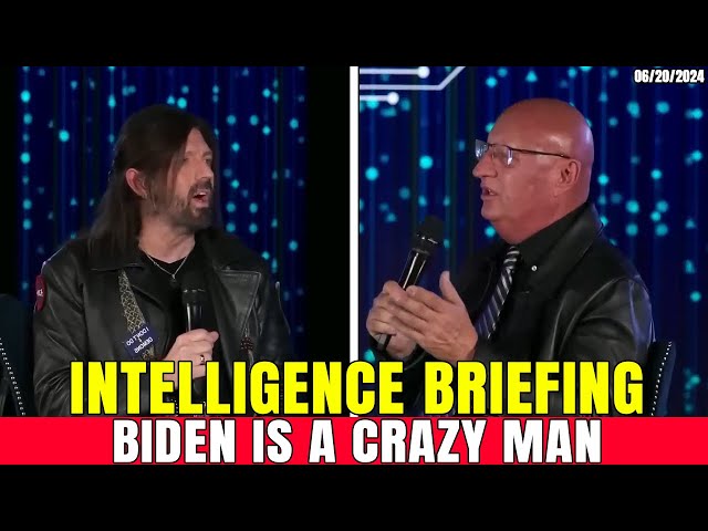 INTELLIGENCE BRIEFING | Robin Bullock AND Steve TALK SHOW 🕊️  [BIDEN IS A CRAZY MAN] June 20, 2024