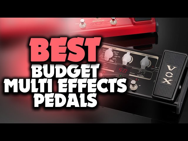 Top 6: BUDGET Multi Effects Pedals of 2021