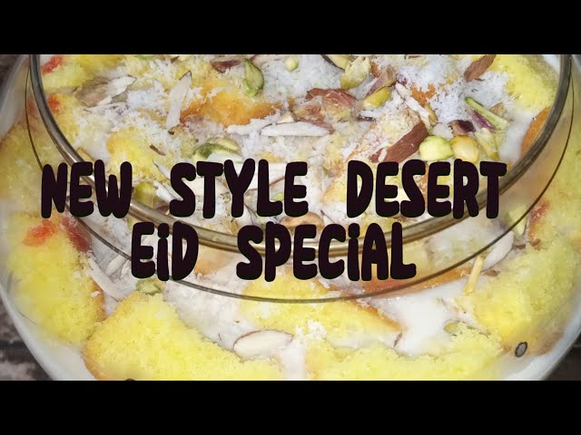 New Style Desert Eid Special 😋👍|Bari Eid Special Desert |Desert Eid Special 😋👌#@,