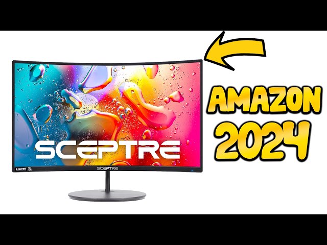Sceptre Curved 24 inch Gaming Monitor | Amazon 2024 Monitor