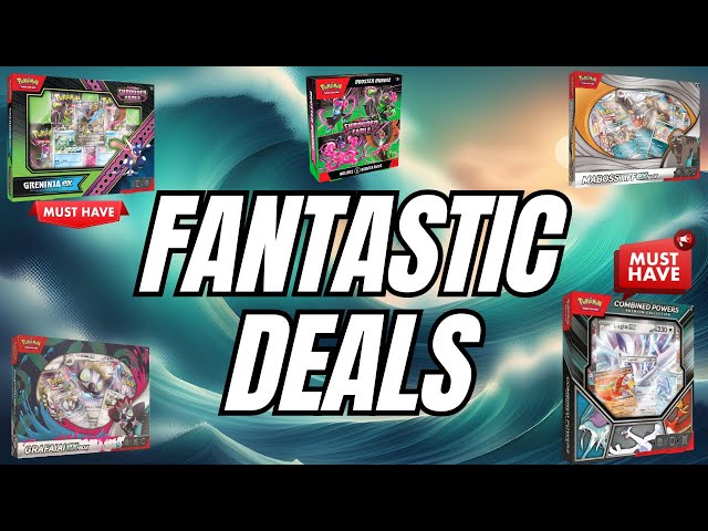 FANTASTIC Pokémon Card DEALS That You Need to Take Advantage of RIGHT NOW!