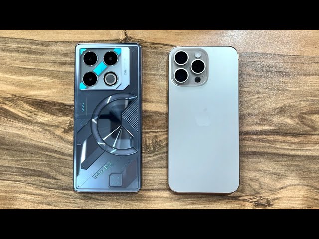 Infinix GT20 Pro vs iPhone 15 Pro Max