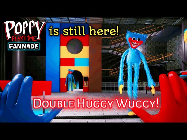 Double Huggy Wuggy Chased Me | Poppy Playtime [FANMADE] Chapter 1 Roblox Demo