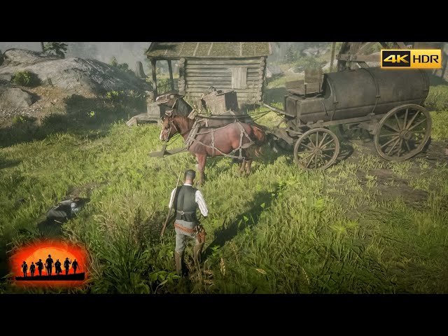 Stealing A Chemical Supply Wagon For Crips | Red Dead Redemption 2 | Free Roam