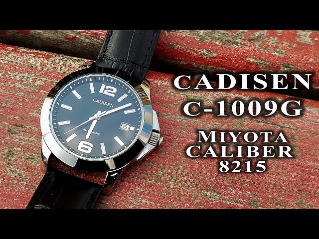 Cadisen c1009g automatic watch (Miyota caliber 8215 )