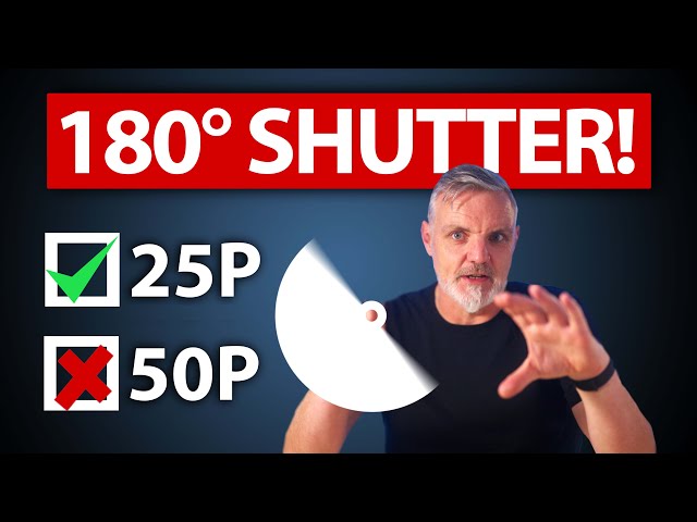 180° Shutter Angle - Why I don't use it for 50/60p