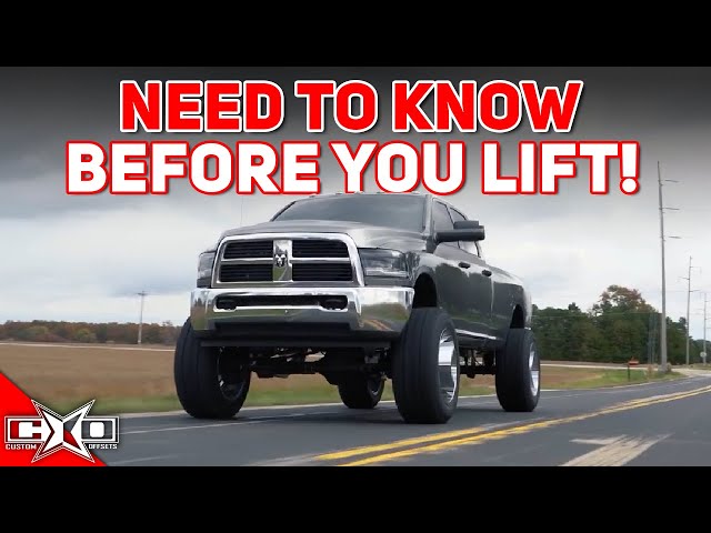 Should You Lift Your Straight Axle Truck?