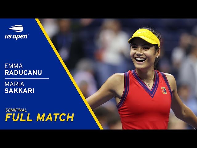 Emma Raducanu vs Maria Sakkari Full Match | 2021 US Open Semifinal