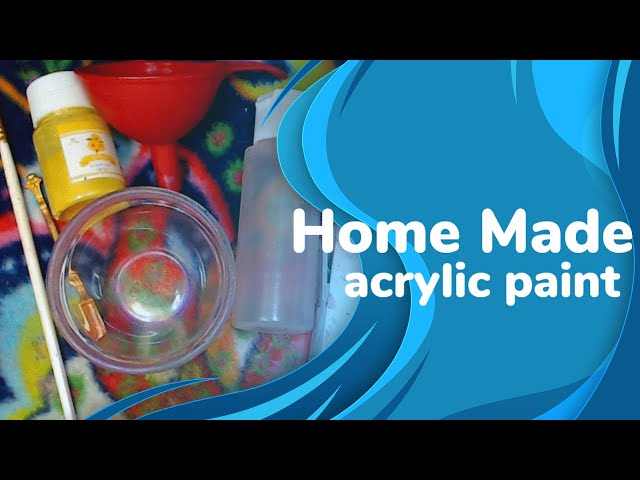 Mixing Your Own Acrylic Paint with Mica Powder