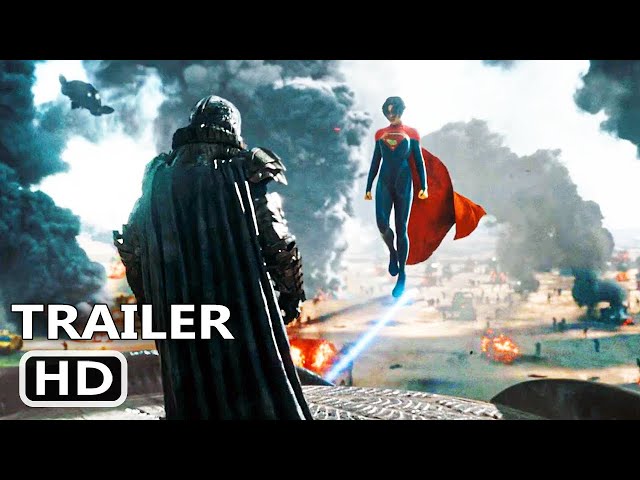 The Flash – Official Trailer 2023 Ezra Miller, Michael Keaton, Ben Affleck, Sasha Calle
