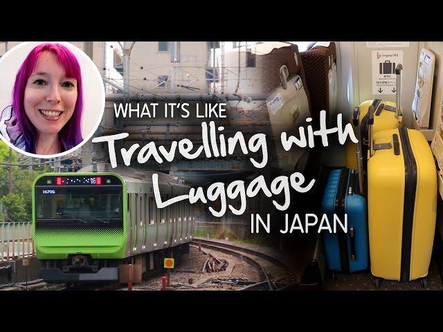 🧳 Tips for Travelling with Luggage in Japan 🚅🚃 (on the Train in Tokyo & Shinkansen / Bullet Train)