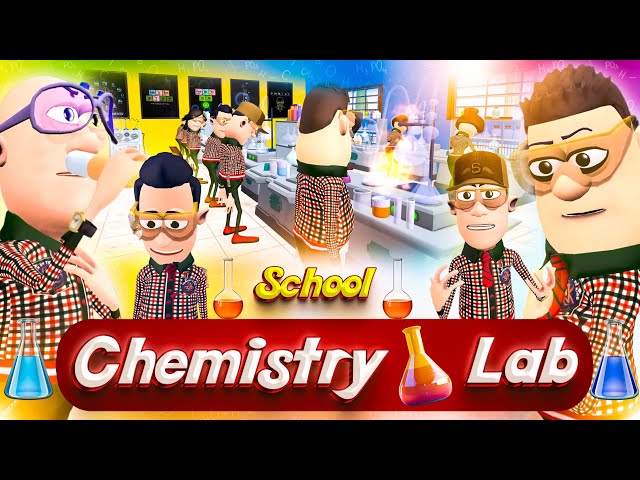School Chemistry Lab ⚗️🧪| @KomedyKeKing | Smokhan Funny Comedy