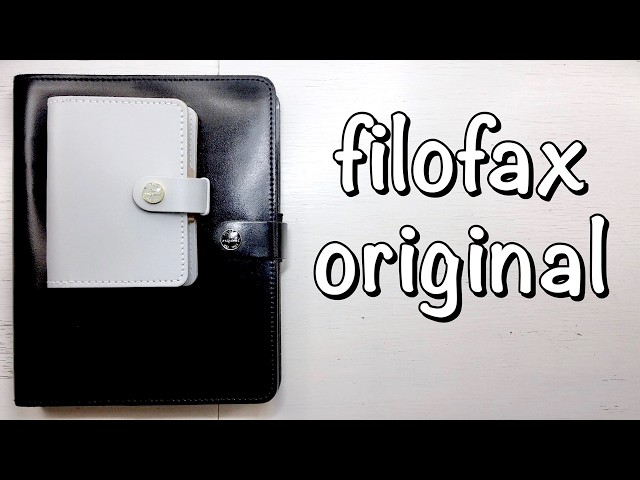 Filofax The original mini and A5 💕 stationery shopping confession & money chat