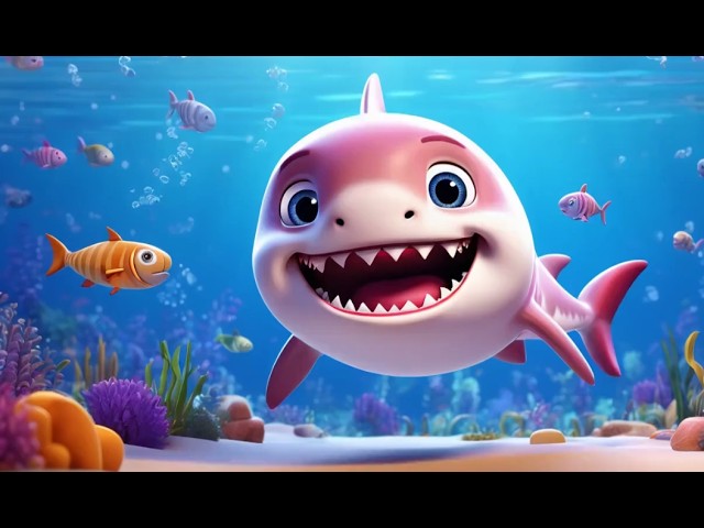 Baby Shark | Fun and Catchy Kids Song | Animated Nursery Rhymes & Children's Song |@WonderTales555