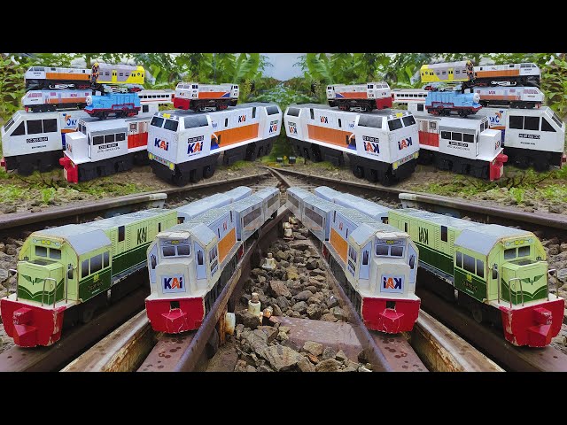Jenis jenis Kereta Api, Kereta Thomas, Kereta Api Kayu, Kereta MRT,Lokomotif CC201,CC203, Gerbong