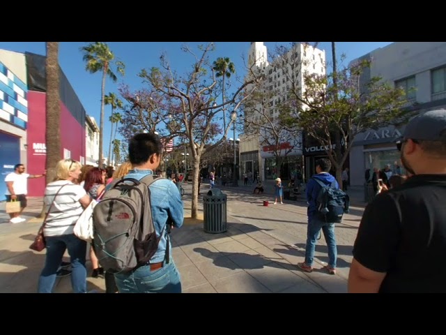 VR180 Slice of Life - A Street Performance at the Third Street Promenade