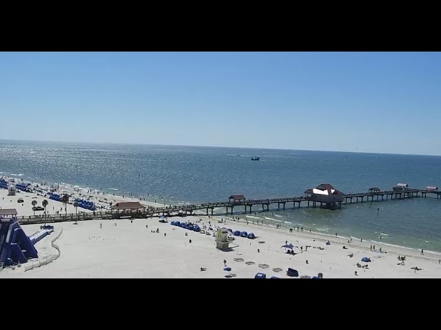 🔴🅻🅸🆅🅴🔴Clearwater Pier Beach Tampa Bay /Florida Beach/ America/ Sand Key /Park Ocean Forecast