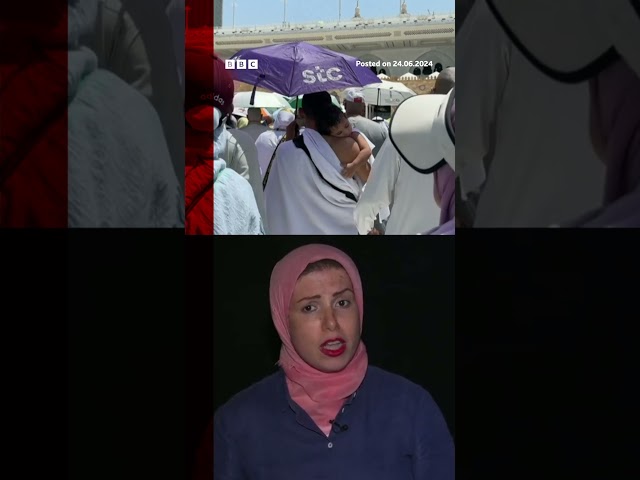 How did so many people die during Hajj? #Hajj #Shorts #BBCNews