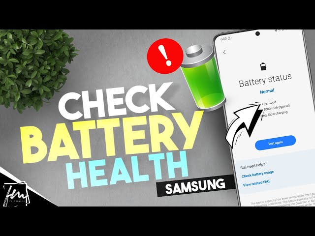 How to Check Battery Health on Your Samsung Galaxy Device S23 S22 S21 Ultra