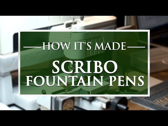 How It's Made: Scribo Fountain pens