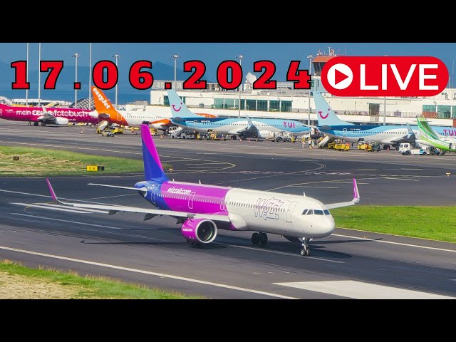 LIVE BIG ACTION From Madeira Island Airport 17.06.2024