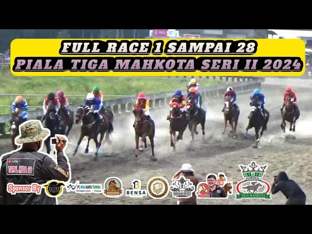 ful race Pacu kuda PIALA TIGA MAHKOTA SERI II 2024, TEGALWATON JAWA TENGAH