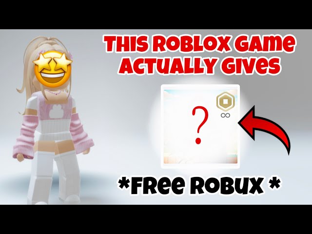 *WORKING* THIS ROBLOX GAME ACTUALLY GIVES FREE ROBUX (2024)