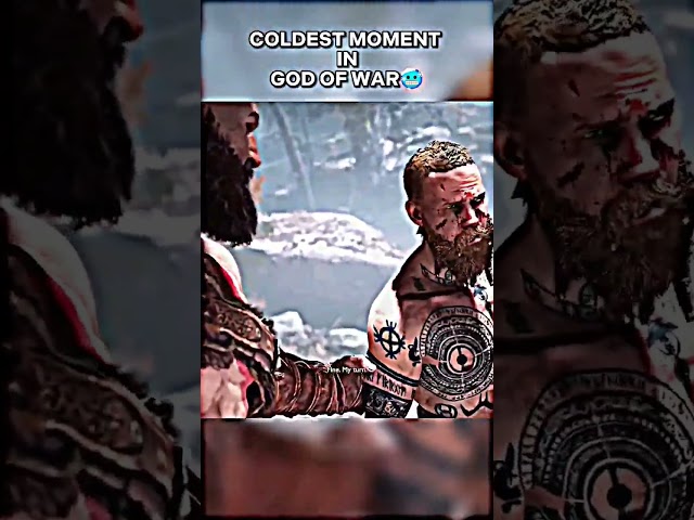 Coldest Moment in GOD OF WAR🥶 | Kratos vs Baldur | [ EDIT ] #shorts #godofwar #kratos